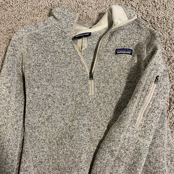 Patagonia Quarter Zip Knit Sweatshirt - Picture 1 of 3